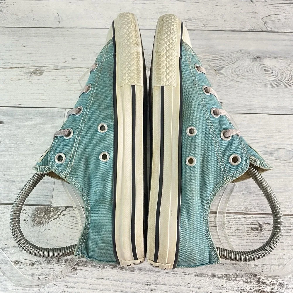 Converse Sneakers Youth 2 Blue Canvas Low Top Tennis Shoes Chuck Taylor All Star